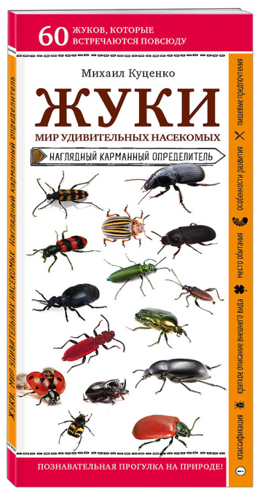 Жуки. Мир удивительных насекомых. Наглядный карманный определитель