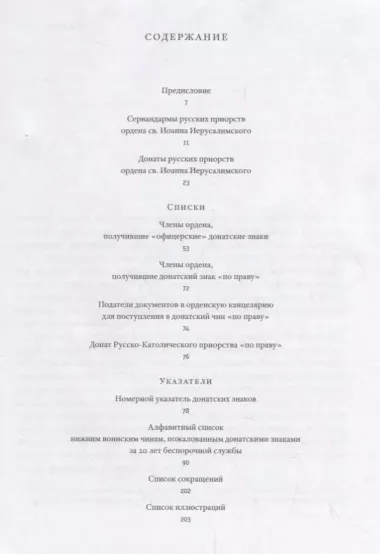 Сервандармы и донаты русских приорств ордена св. Иоанна Иерусалимского