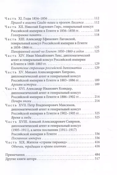 Российская империя и «страна пирамид» (Египет).История в датах и лицах