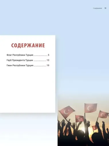 Государственные символы Республики Турция. Подробный иллюстрированный комментарий