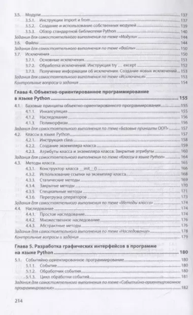 Язык программирования Python: практикум. Учебное пособие