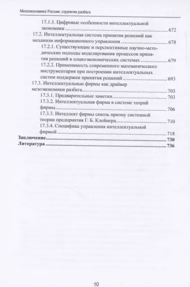 Мезоэкономика России: стратегия разбега : монография