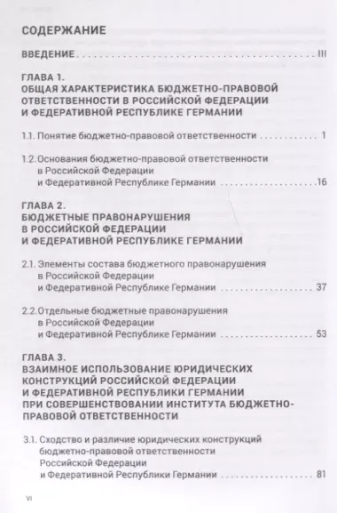 Бюджетно-правовая ответственность в Российской Федерации и Федеративной Республике Германии (сравнительно-правовое исследование)