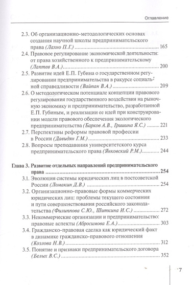 Предпринимательское право: современный взгляд. Монография