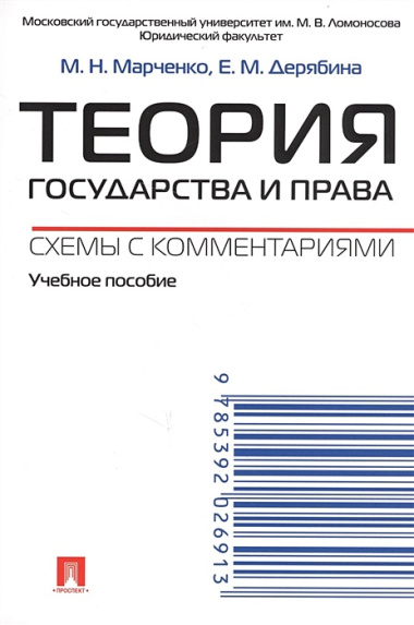 Теория государства и права. Схемы с комментариями: учебное пособие