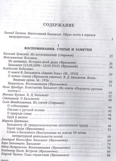 Константин Бальмонт глазами современников