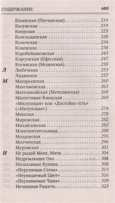 Молитвы к 145 чудотворным иконам Божией Матери