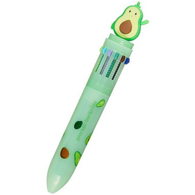 Ручка шариковая автоматическая "Avocado", 12 цветов