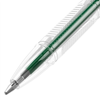 Ручка шариковая зеленая "ULTRA" узел 1,0мм, BRAUBERG