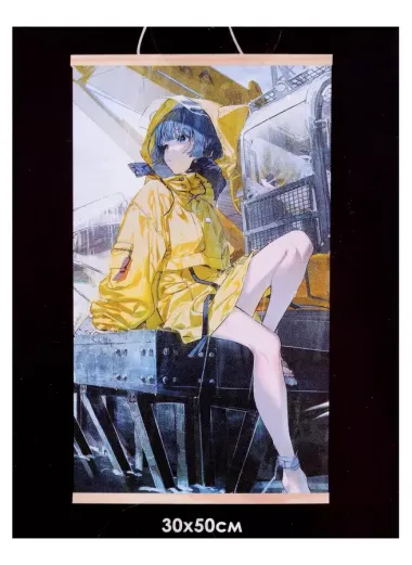 Набор для творчества "Картина по номерам на подвесе "Perfect Blue". ПАННО. Аниме. 30x50 см