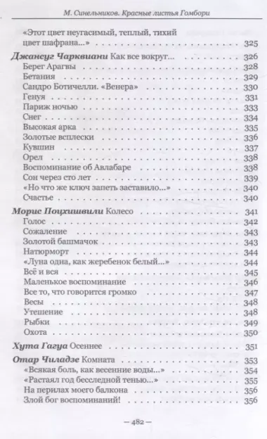 Красные листья Гомбори. Книга о Грузии