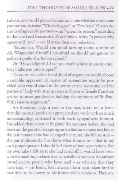 Idle Thoughts of an Idle Fellow IV = Праздные мысли праздного человека IV: на английском языке
