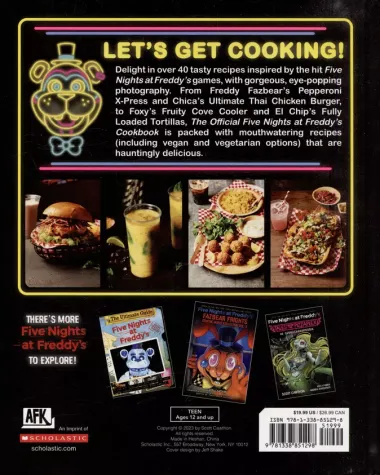 The Official Five Nights at Freddy`s Cookbook