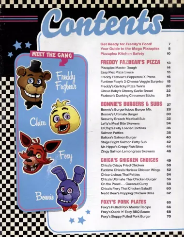 The Official Five Nights at Freddy`s Cookbook