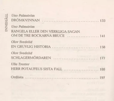 Красная перчатка. Den roda vanten. Сборник детективных рассказов. (КДЧ на шведском яз.).