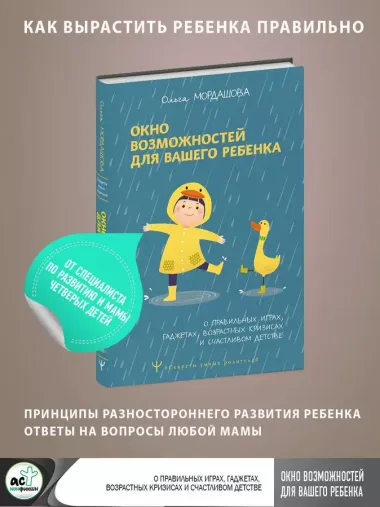 Окно возможностей для вашего ребенка. О правильных играх, гаджетах, возрастных кризисах и счастливом детстве