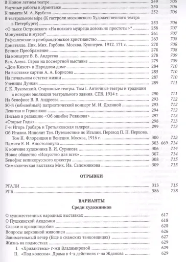 Полное собрание сочинений т.6/35тт Среди художников Статьи об искусстве 1889-1917 гг. (ЛитИХуд) Роза