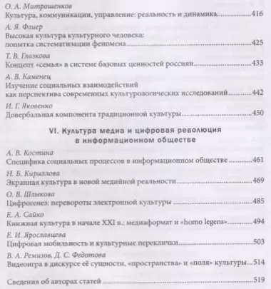 Исторические повороты культуры. Сборник научных статей (к 70-летию профессора И. В. Кондакова)