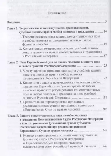 Конституционные стандарты судебной защиты прав человека в России