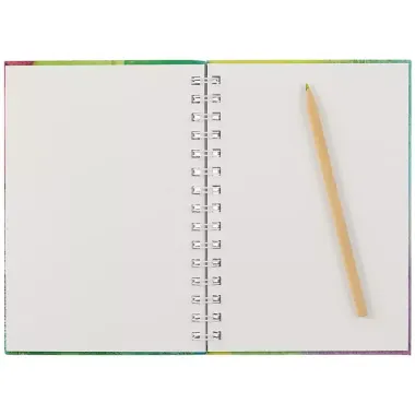 Скетчбук А5 60л "SKETCHBOOK. Flower" белый офсет, 120г/м2, софт.тач., евроспираль