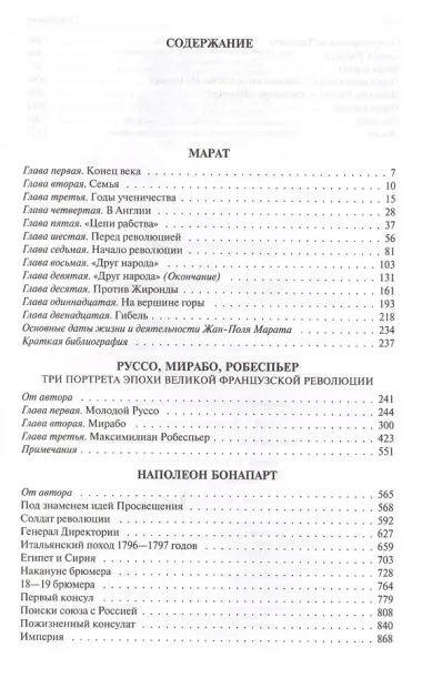 Марат. Руссо, Мирабо, Робеспьер (три портрета эпохи Великой французской революции). Наполеон Бонапарт