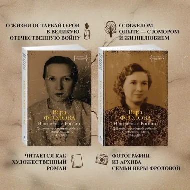 Ищи меня в России. Дневник «восточной рабыни» в немецком плену. 1942–1943