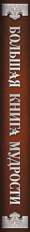 Большая книга мудрости (с вырубкой)