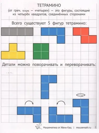 Мышкин тетрис. Увлекательные задачи для детей 5–10 лет