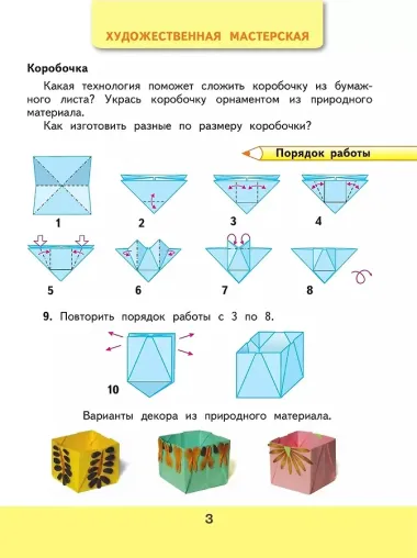 Труд (Технология). 2 класс. Рабочая тетрадь + вкладка