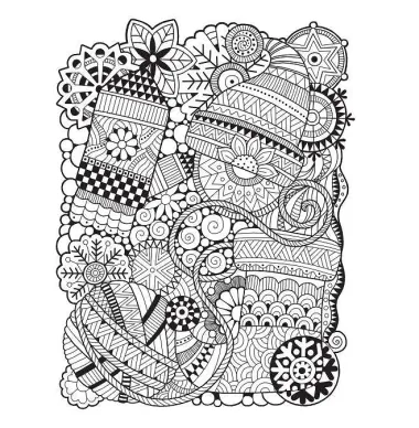 Хюгге: самая уютная раскраска