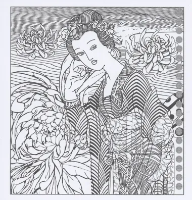 Релакс-раскраска. Краски Японии