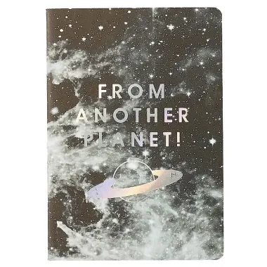 Записная книжка «From another planet», линейка, 40 листов, А6
