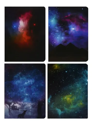 Книга для записей «Galaxy», 96 листов, А5