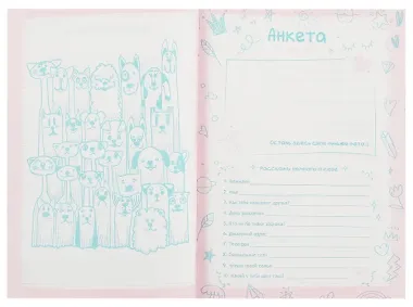 Анкета для друзей А5 128л 