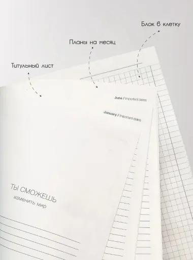 Бизнес-тетрадь А5, 96 листов в клетку, 140 х 200 