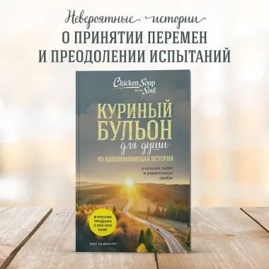 Куриный бульон для души: 101 вдохновляющая история о сильных людях и удивительных судьбах (новое оформление)