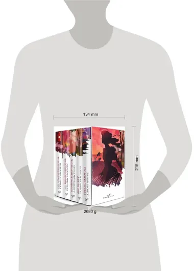 Комплект из 5-ти книг серии Белая птица (Грозовой перевал, Джейн Эйр, Маленькие женщины, Унесенные ветром)