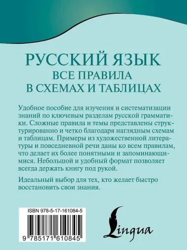 Русский язык. Все правила в схемах и таблицах