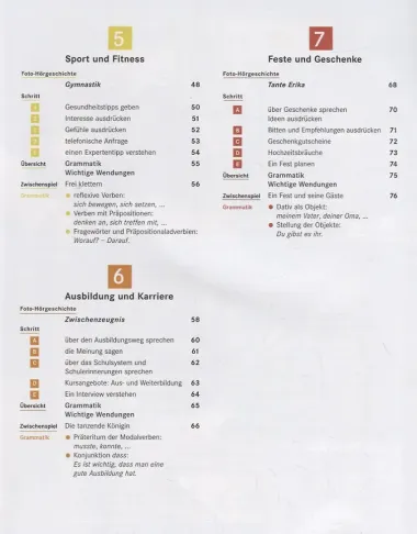 Deutsch als Fremdsprache. Kursbuch + Arbeitsbuch. Schritte 3 international + CD
