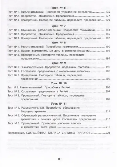 Грамматика немецкого языка. Обучающие и разъясняющие тесты-упражнения с выявлением и исправлением ошибок учащихся
