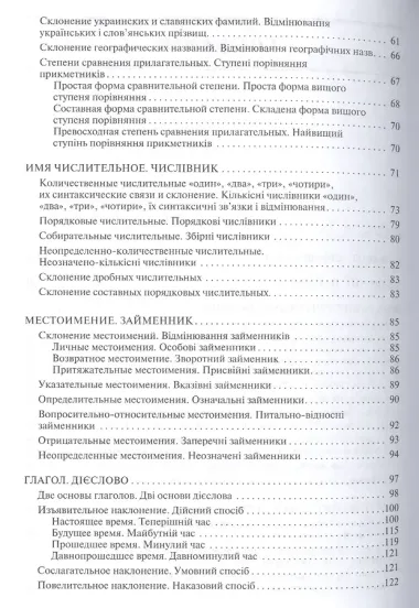Украинская грамматика в таблицах и схемах