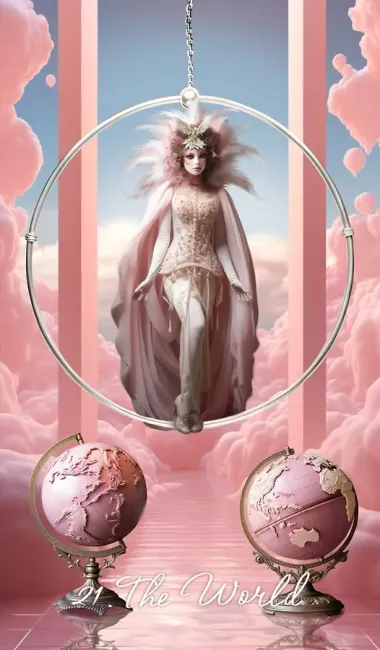 Таро Венецианского цирка (89 карт + инструкция по QR-коду)