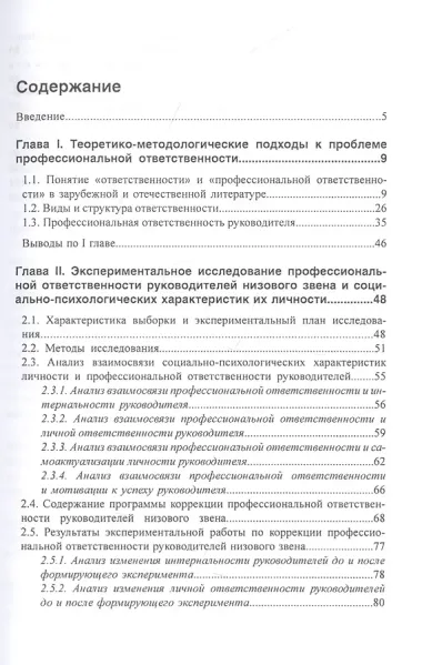 Психология профессиональной ответственности. Теория, исследования, тренинг