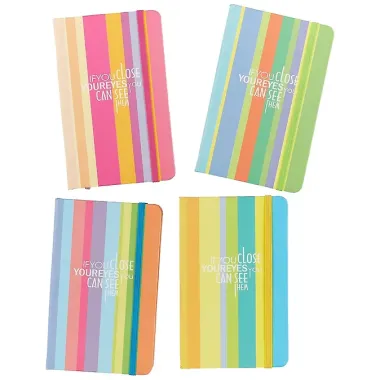 Записная книжка «Цветные полосы», 96 листов, А6+