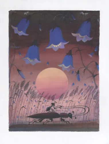 Как муравьишка домой спешил