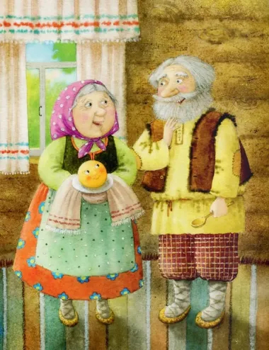 Колобок. Козлятки и волк: русские народные сказки в обработке К.Д. Ушинского