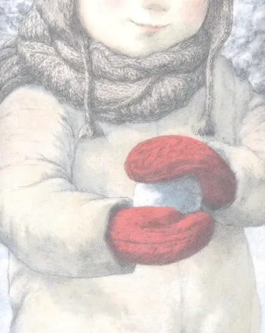 Красные варежки