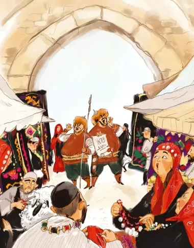 Башкирские сказки. Портной Юлай и злой хан