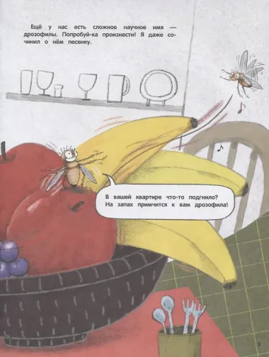 Секрет плодовых мушек