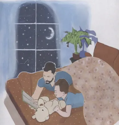 Папа и я. Рассказ